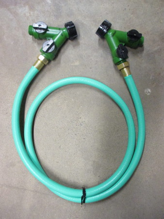 Dual Valve Barrel Connectors