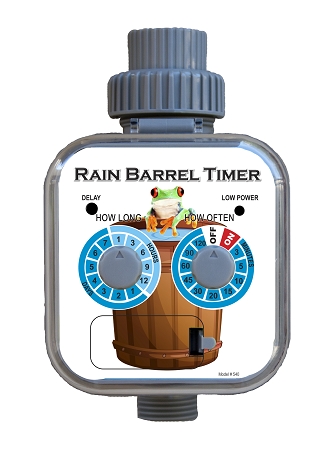 The Solar Rain Barrel Timer 